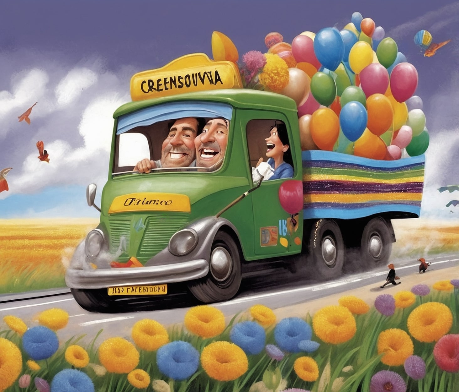 Diversión en la carretera